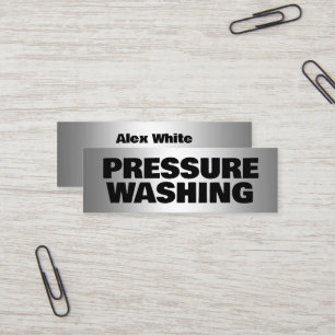 Druckwäsche Mini Visitenkarte