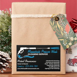 Druckwäsche Rechteckiger Aufkleber