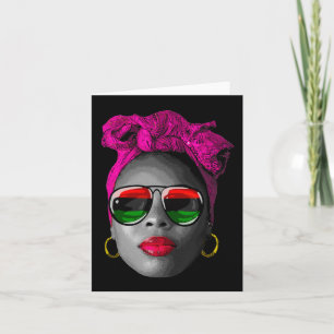 Drug Afro Doll Queen s for Women Black History Karte