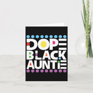Drug Black Familie Juneteenth 1865 Funny Drug Blac Karte