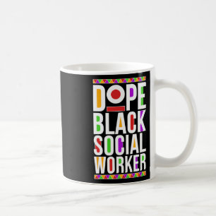 Drug Black Social Worker African American Social W Kaffeetasse