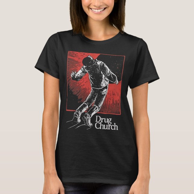 Drug Church Exploding Sun T-Shirt (Vorderseite)