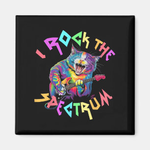 Drug I rock the spectrum autism Vater Peace Liebe Magnet