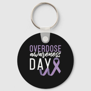 Drug Overdose Awareness Day Erholung nüchtern Sobr Schlüsselanhänger