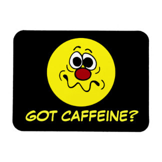 Drugged Face Grumpey Magnet