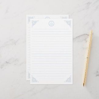 Druid Awen Celtic Stationery Paper