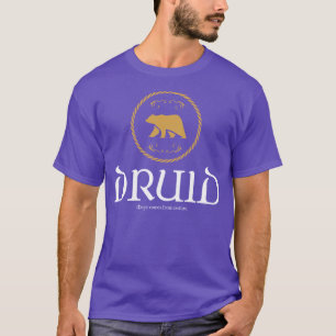 Druide Druiden Magie Tisch-RPG-Süchtiger T-Shirt