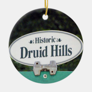 Druiden Hills, Druiden Hills Atlanta, Druiden Hill Keramik Ornament