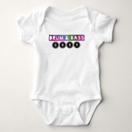 Drum and Bass Baby One-piece EDM music D.J. Deejay Strampler