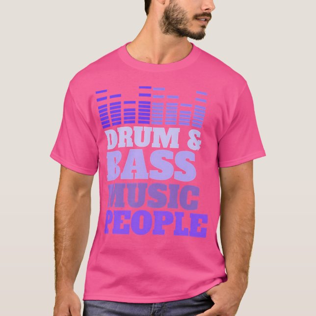 Drum and Bass Dubstep Dnb T-Shirt (Vorderseite)