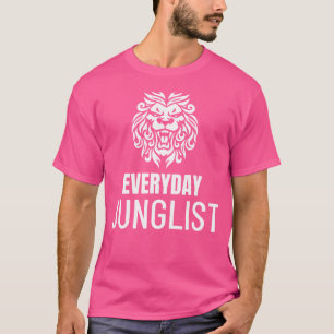 Drum and Bass Lion Dschungel 174 BPM Dnb Music T-Shirt