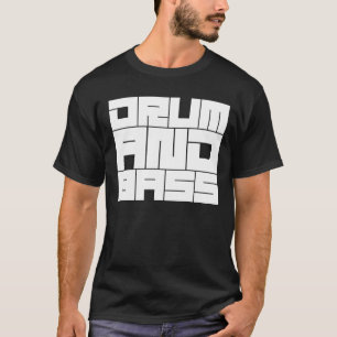 Drum-and-Bass-Logo-Design T-Shirt