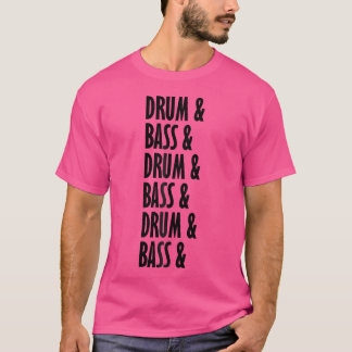 Drum and Bass Music Liquide Dschungel Edm Cool Dru T-Shirt