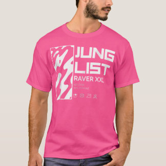 Drum and Bass Music Liquide Dschungelbrücke Rave E T-Shirt