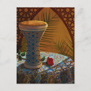 Drum Dance Live! Postkarte