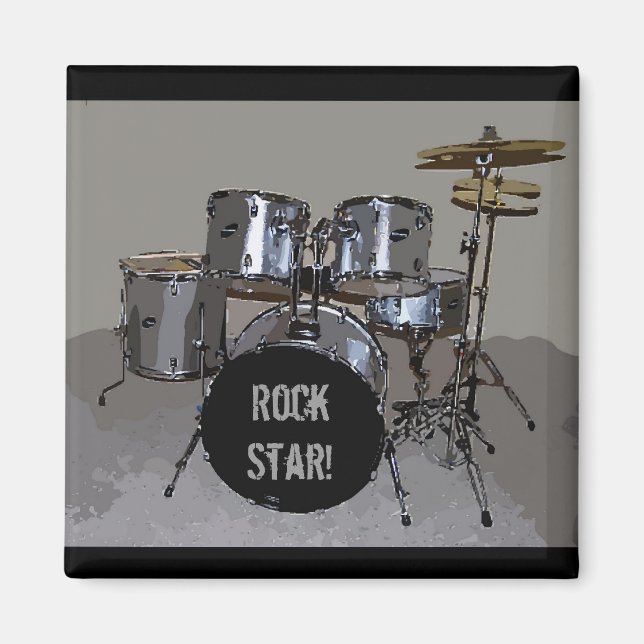 Drum Kit Magnet (Vorne)