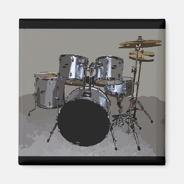 Drum Kit Magnet (Vorne)