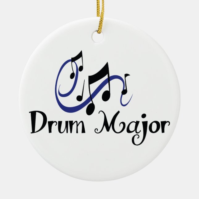 Drum Major Keramik Ornament (Vorne)