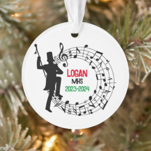Drum Major Marching Band Weihnachtsdekoration Ornament