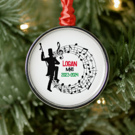 Drum Major Marching Band Weihnachtsdekoration Ornament Aus Metall