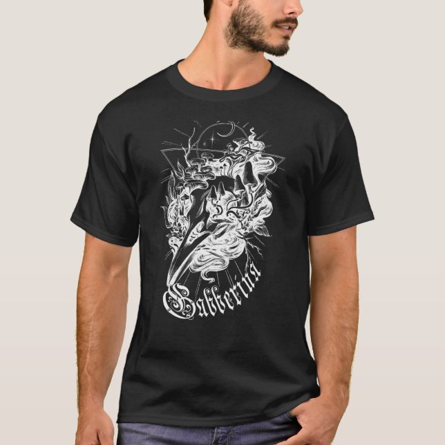 Drum N Bass Hardcore Gabber Devil Satan Techno Fre T-Shirt (Vorderseite)