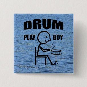 Drum Play Boy Button