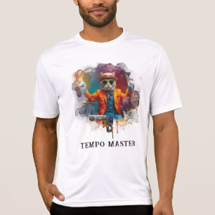 *~* DRUM Player Cool Cat AP91 Percussionist T-Shirt