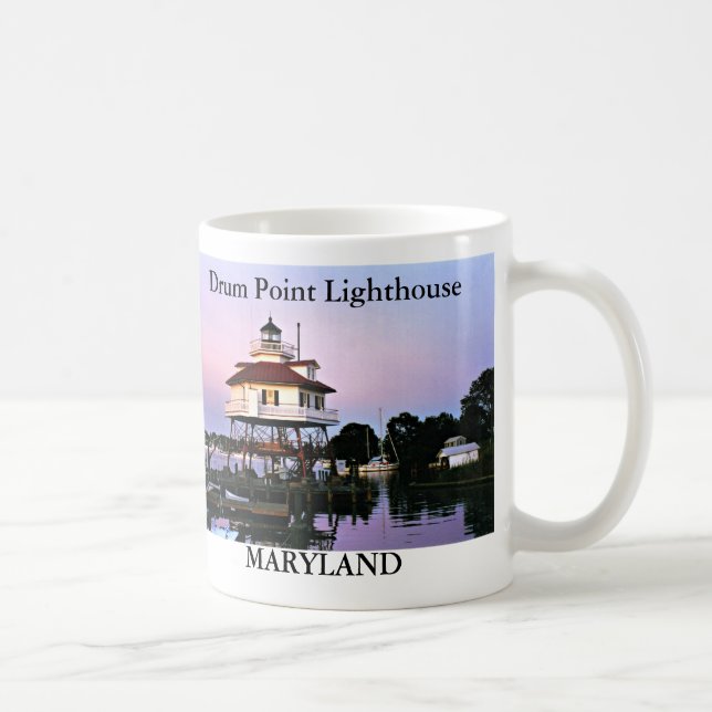 Drum Point Lighthouse, Maryland Tasse (Rechts)