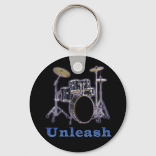 Drum Set Designs Schlüsselanhänger