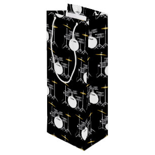 Drum Set Drummer Band Lehrer Musiker Geschenktüte Für Weinflaschen