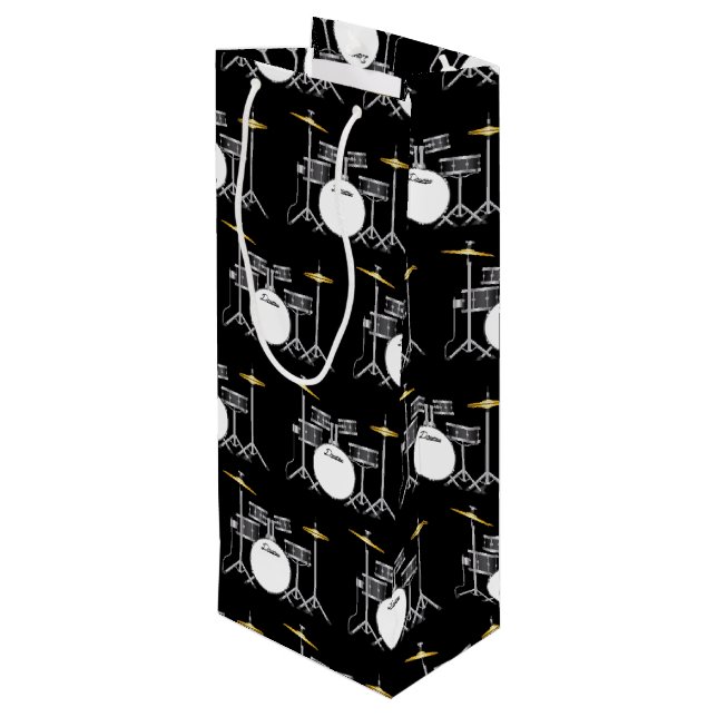 Drum Set Drummer Band Lehrer Musiker Geschenktüte Für Weinflaschen