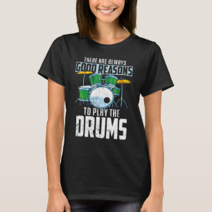 Drum Set Drummer Drums Player Schlagzeug Music Dr. T-Shirt