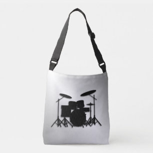 Drum Set Music Design Tragetaschen Mit Langen Trägern