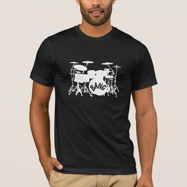 Drum Set T - Shirt (Vorderseite)