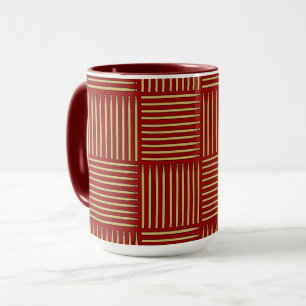 Drum Stick Crosshatch Tasse