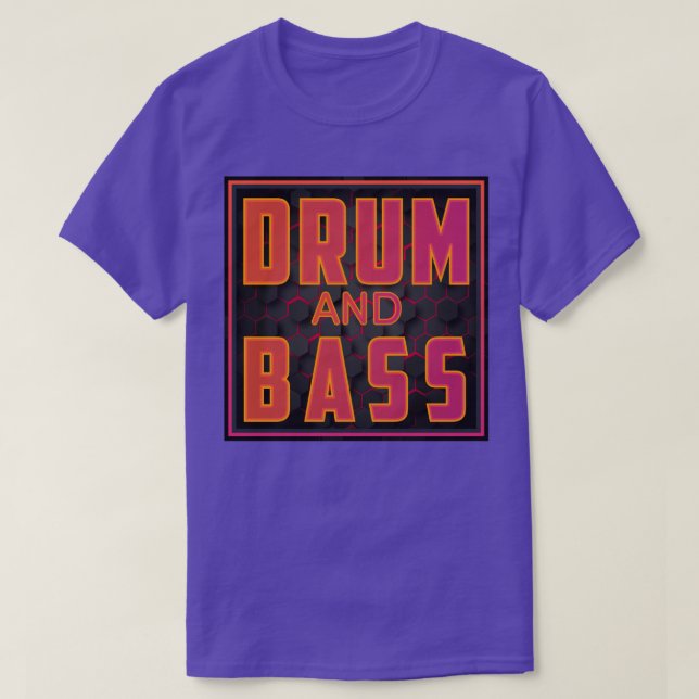 DRUM UND BASS T-Shirt (Design vorne)
