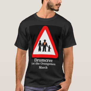 Drumcree-schwarz, Drumcree, lassen Sie den T-Shirt