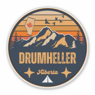 Drumheller, Alberta Aufkleber