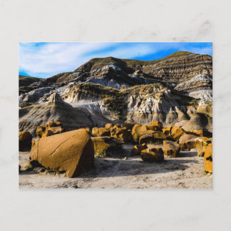 Drumheller Rocks Postkarte