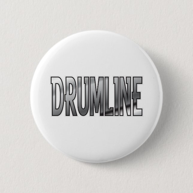 Drumline Chrom Button (Vorderseite)