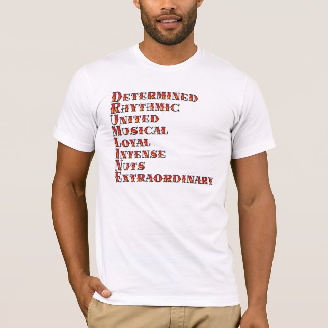 Drumline Definition T-Shirt (Vorderseite)