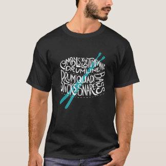Drumline Marching Band, Schulband T-Shirt