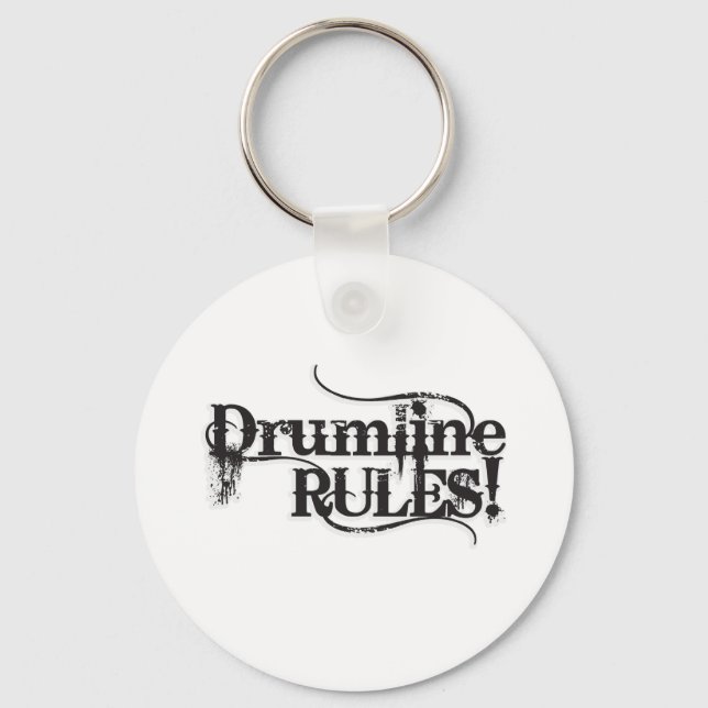 Drumline RULES Schlüsselanhänger (Vorderseite)