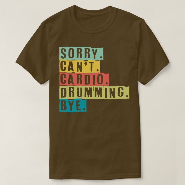 Drummer 3 T-Shirt (Design vorne)