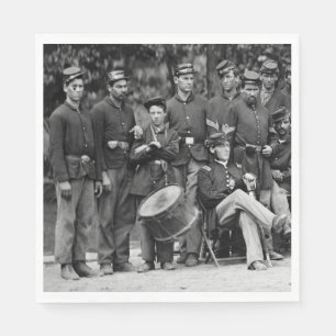 Drummer, 93. New York Infantry Company C Serviette