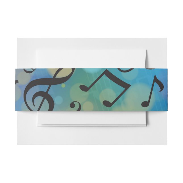Drummer Boy Bar Bat Mitzvah Envelope Wrap Band (Vorderseite Beispiel)