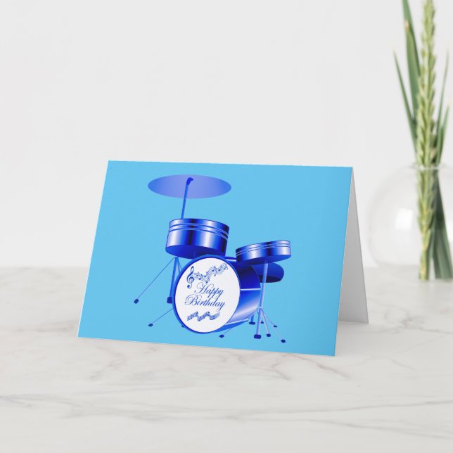 Drummer Boy Karte (Vorderseite)