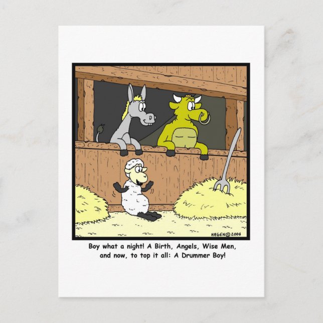 Drummer Boy Postkarte (Vorderseite)