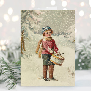 Drummer Boy   Weihnachten Karte