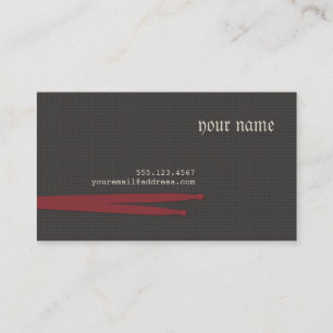 Drummer Business Card Visitenkarte